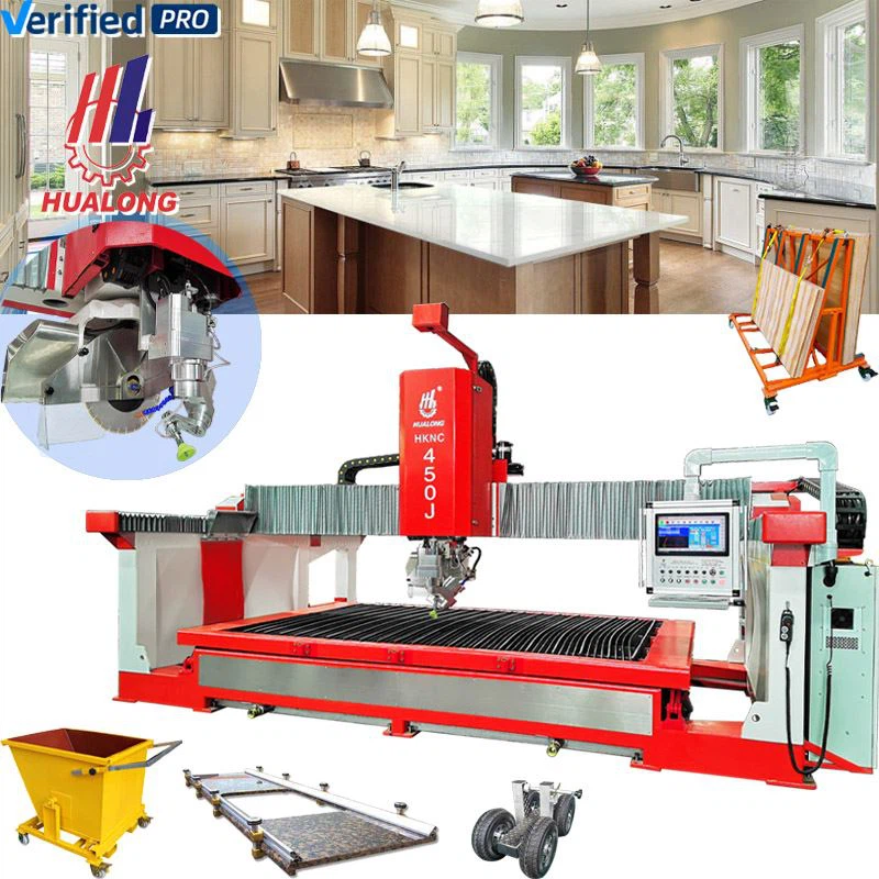 Water Jet And Bridge Saw Machine